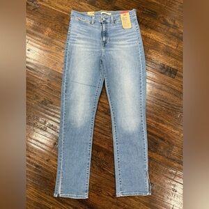 Levi's Women's High Rise Straight Jeans Sz 31Wx30L